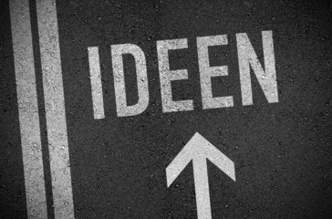 Asphalt mit Ideen