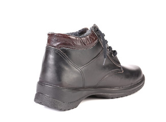 Close up of working boot.