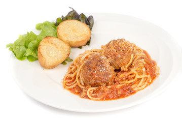spaghetti meatball