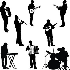 musicians collection - vector 1 © sbojanovic