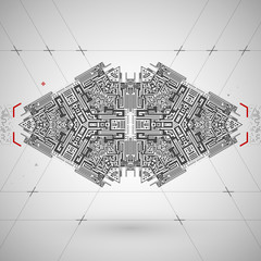 Abstract technology background