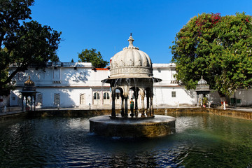 Jardin Indien, Udaipur, Rajasthan, Inde