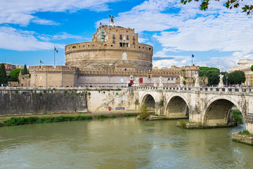 Castle Sant Angelo in Roma. Italy