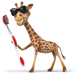 Fun giraffe © Julien Tromeur