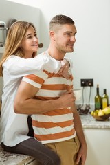 Cute couple spending time together