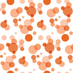 A seamless repeating pattern of circles