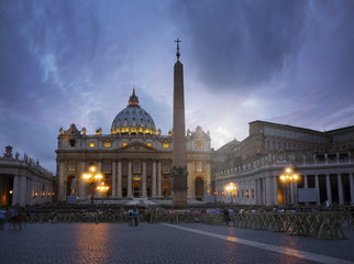 Fototapeta na wymiar St. Peter's Basilica