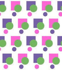 Abstract seamless geometric pattern