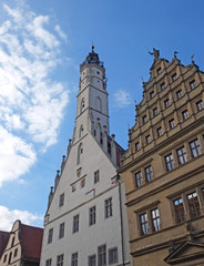 Fototapeta premium Rathaus von Rothenburg