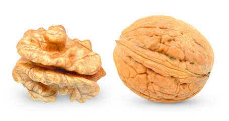 walnuts isolated