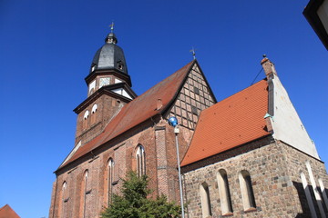 Fototapeta premium St. Marienkirche in Waren (Müritz)