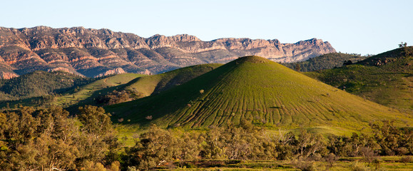scene in Flinders Ranges Australia