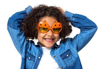 Halloween little girl