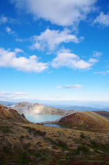 白根山の湯釜