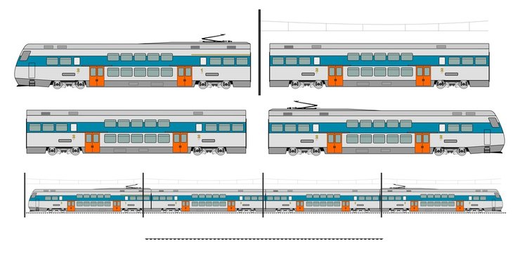City transport train kit