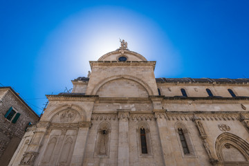 Fototapeta na wymiar クロアチア　聖ヤコブ大聖堂　Šibenik Cathedral　Croatia