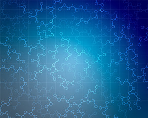 Obraz premium blue abstract background for design.