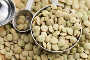 Dry Organic Green Lentils