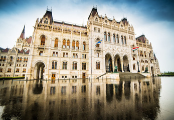 Fototapeta na wymiar Hungarian Parliament building