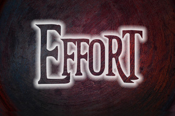 Effort Concept