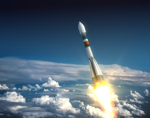 Obraz na płótnie Canvas Carrier Rocket 