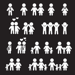 people and family icon