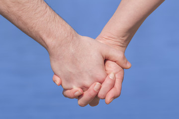 Holding hands everywhere.