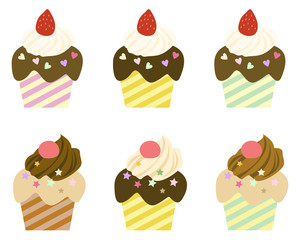 バラエティ　カップケーキ