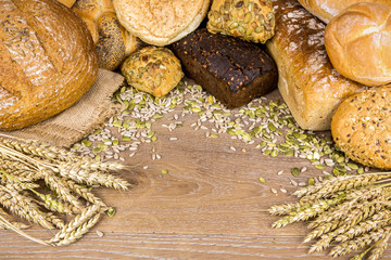 Freshly baked bread