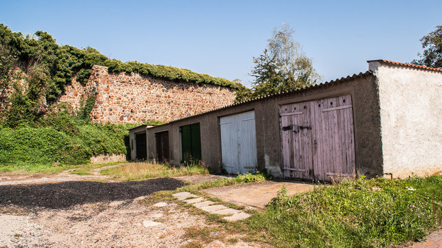 Garagen an der Gartzer Stadtmauer