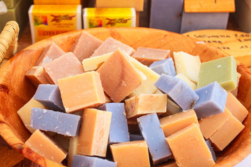Homemade soaps