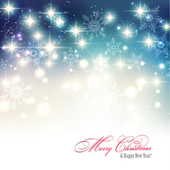 Abstract Christmas  light background