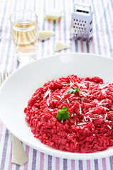 risotto with beetroom