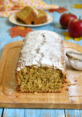 Apple pound cake.