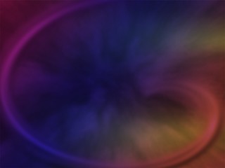 Black With Blue And Red