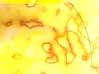 Acid Yellow Computer Generated Graphic