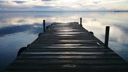 Fototapeta premium Muelle solitario