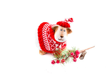 weihnachten schild schaf