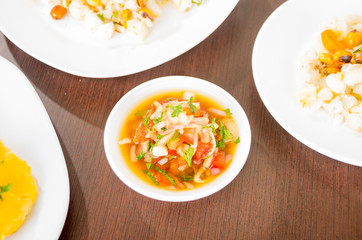 agrio sauce for traditional ecuadorian plates