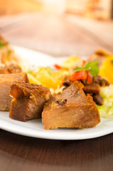 fritada fried pork traditional ecuadorian food