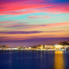 Fototapeta premium Cartagena Murcia port skyline in Spain