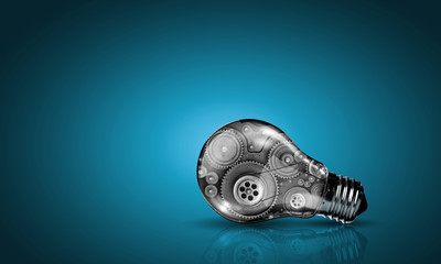 Bulb with gears