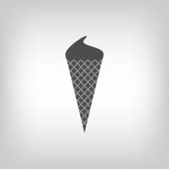 Grey ice-cream