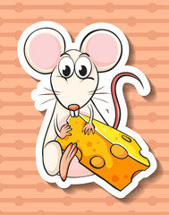 Mouse and cheese