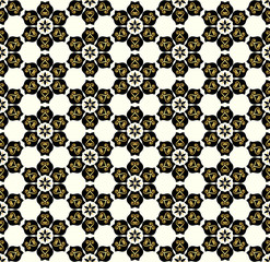 Black Tulip Flower and Swirl Pattern on Pastel Background