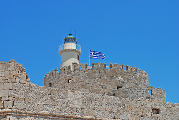 Old greek fortress