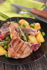 grilled lamb chops
