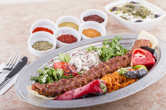Turkish Kebab Adana Urfa