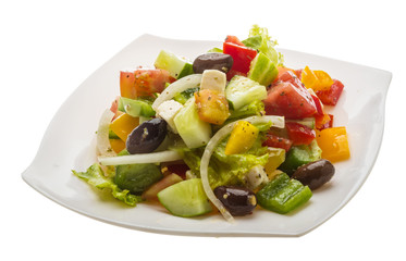 Delicous greek salad