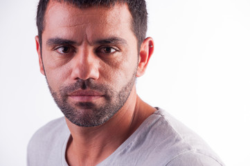 Fototapeta premium peaceful looking young male